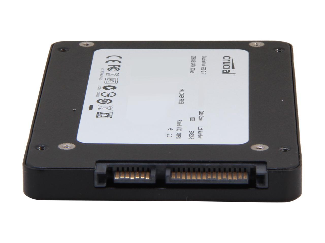 Crucial V4 2.5" 256GB SATA II MLC Internal Solid State Drive (SSD) SSD Only CT256V4SSD2