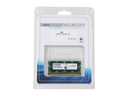 Crucial 4GB DDR3 1066 (PC3 8500) Unbuffered Memory for Mac Model CT4G3S1067M