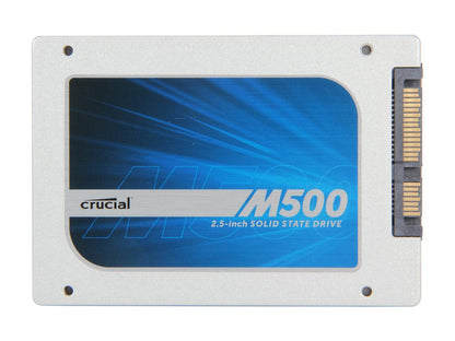 Crucial M500 CT120M500SSD1 7mm (with 9.5mm adapter) 2.5" 120GB MLC Internal Solid State Drive (SSD)