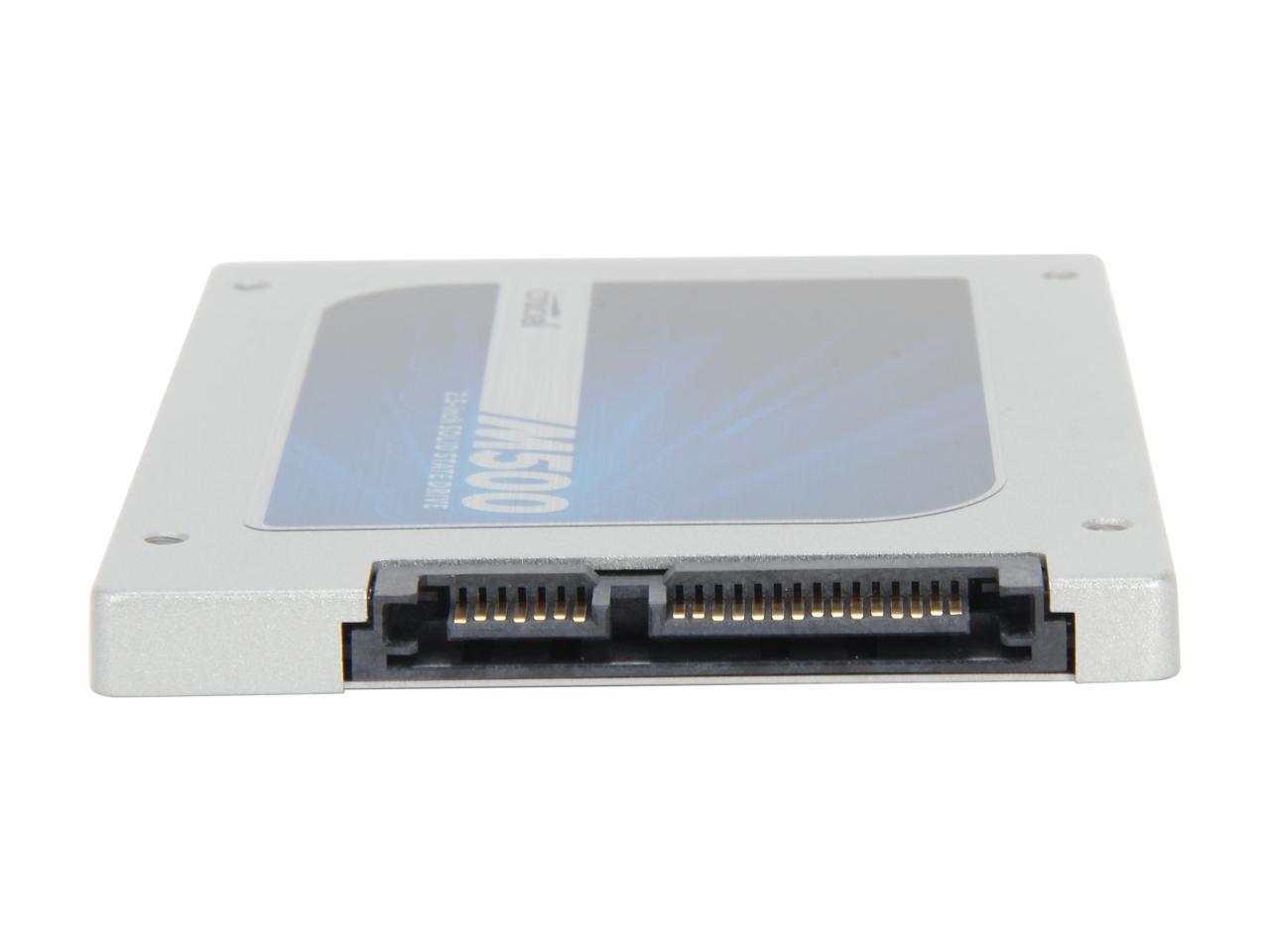 Crucial M500 CT120M500SSD1 7mm (with 9.5mm adapter) 2.5" 120GB MLC Internal Solid State Drive (SSD)