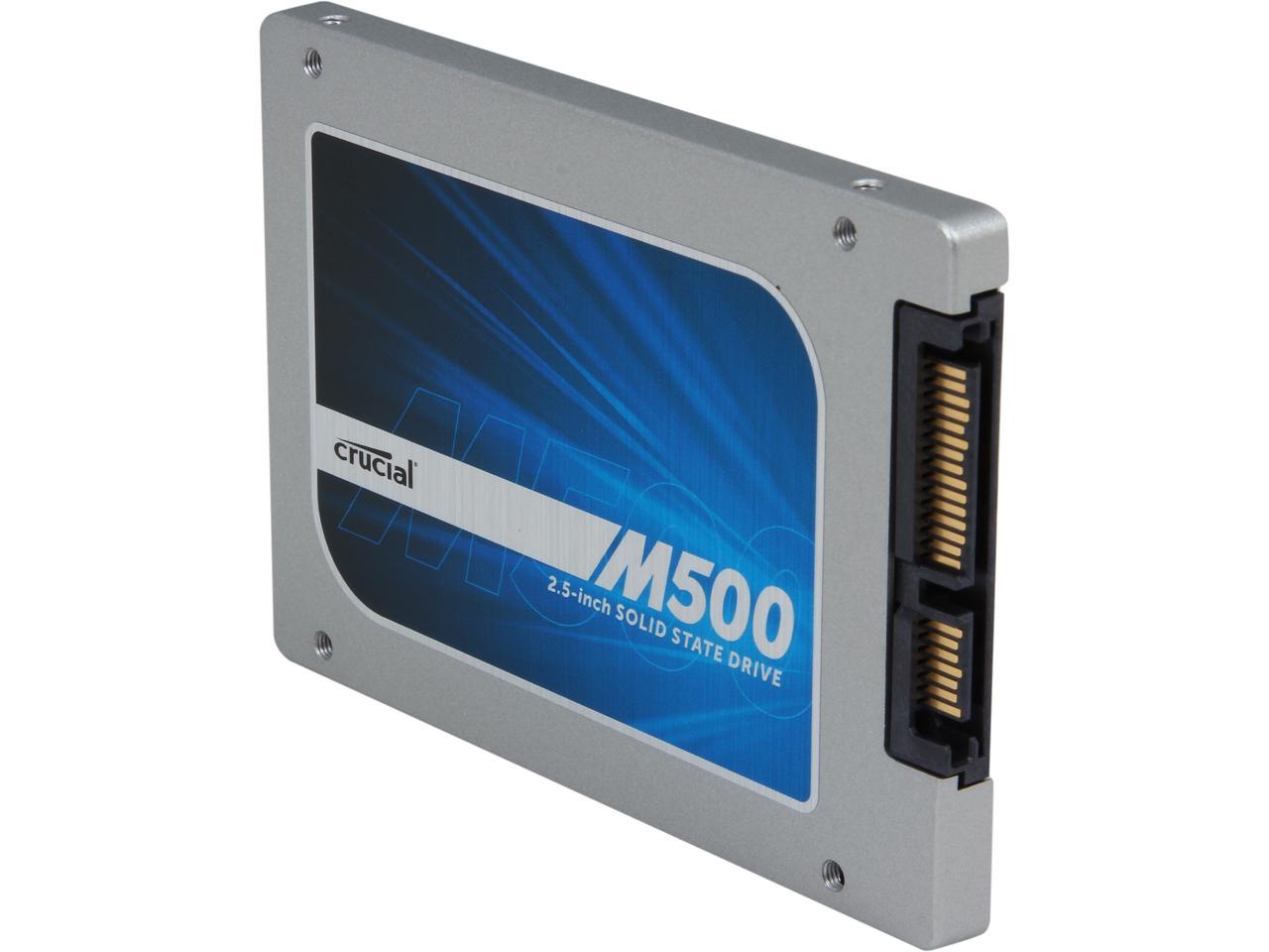Crucial M500 CT240M500SSD1 2.5" 240GB SATA III MLC Internal Solid State Drive (SSD)