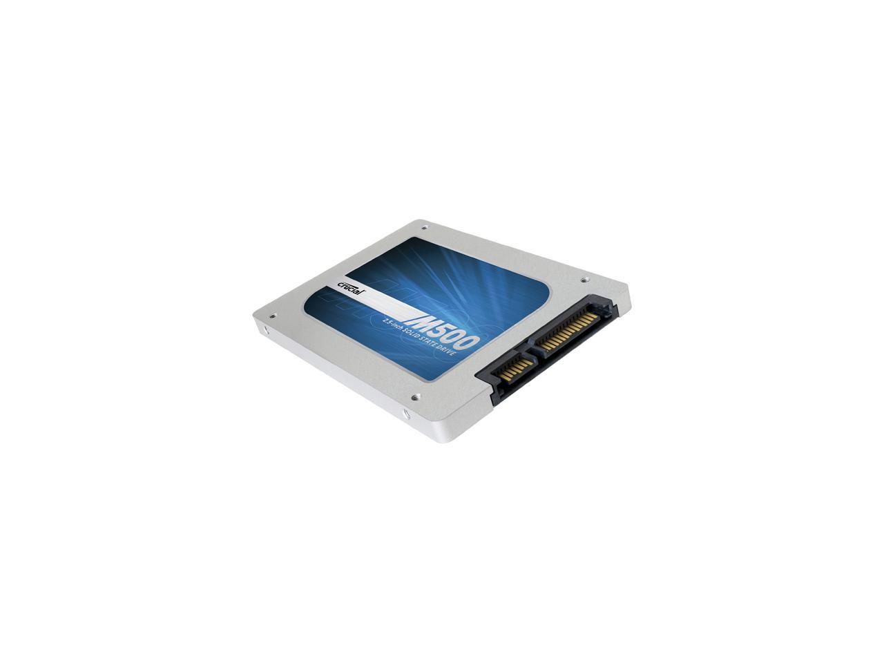 Crucial M500 CT960M500SSD1 7mm (with 9.5mm adapter) 2.5" 960GB SATA III MLC Internal Solid State Drive (SSD)