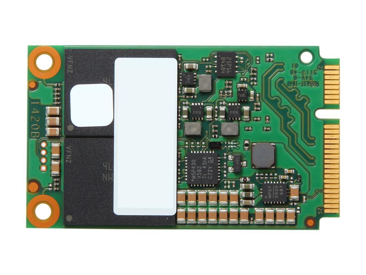 Crucial M500 240GB Mini-SATA (mSATA) MLC Internal Solid State Drive (SSD) CT240M500SSD3