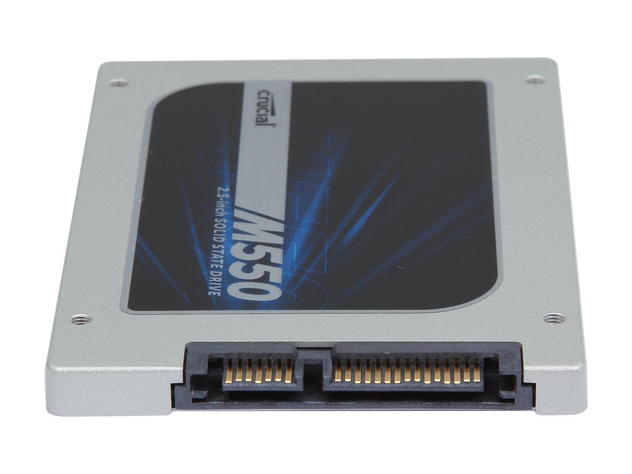 Crucial M550 2.5" 256GB SATA 6Gb/s MLC Internal Solid State Drive (SSD) CT256M550SSD1