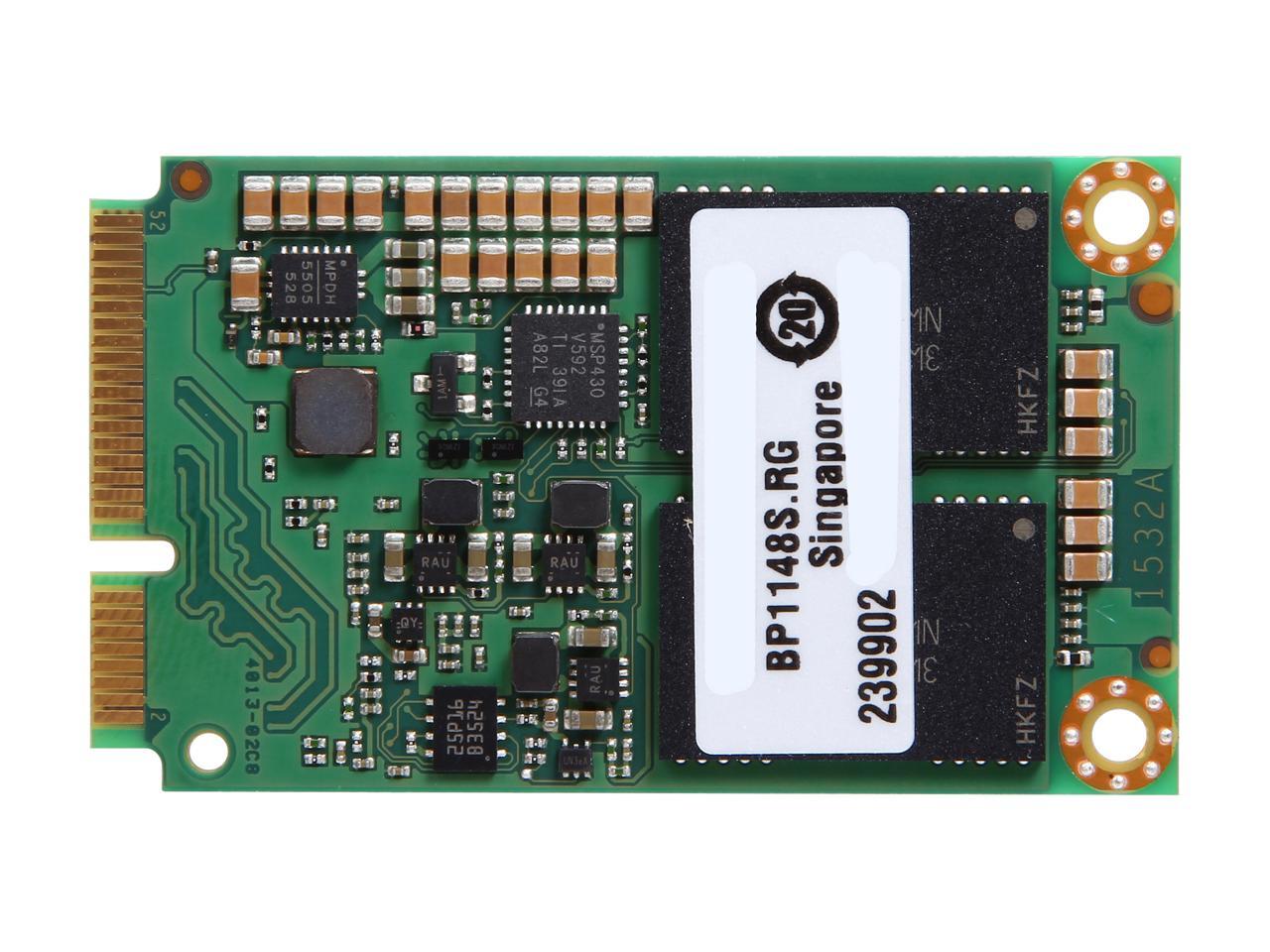 Crucial M550 mSATA 256GB Mini-SATA (mSATA) MLC Internal Solid State Drive (SSD) CT256M550SSD3