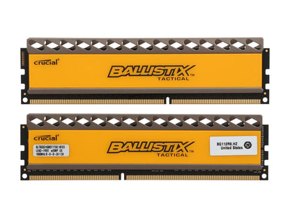 Ballistix Tactical 32GB (4 x 8GB) 240-Pin DDR3 SDRAM DDR3 1600 (PC3 12800) Desktop Memory Model BLT4KIT8G3D1608DT1TX0
