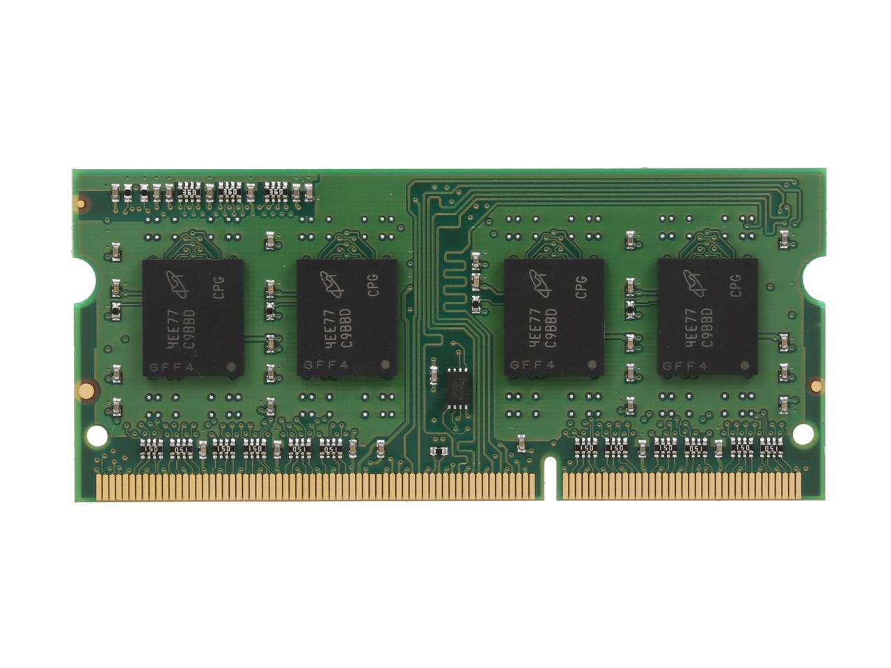 Crucial 4GB 204-Pin DDR3 SO-DIMM DDR3L 1600 (PC3L 12800) Laptop Memory Model CT51264BF160BJ