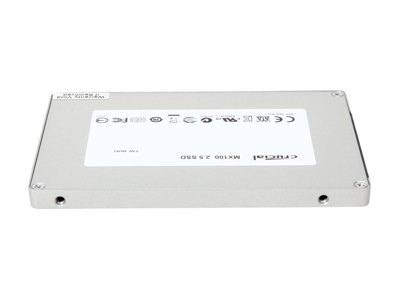 Crucial MX100 2.5" 128GB SATA III Internal Solid State Drive (SSD) CT128MX100SSD1