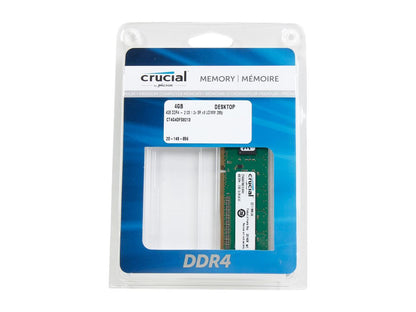 Crucial 4GB 288-Pin DDR4 SDRAM DDR4 2133 (PC4 17000) Desktop Memory Model CT4G4DFS8213
