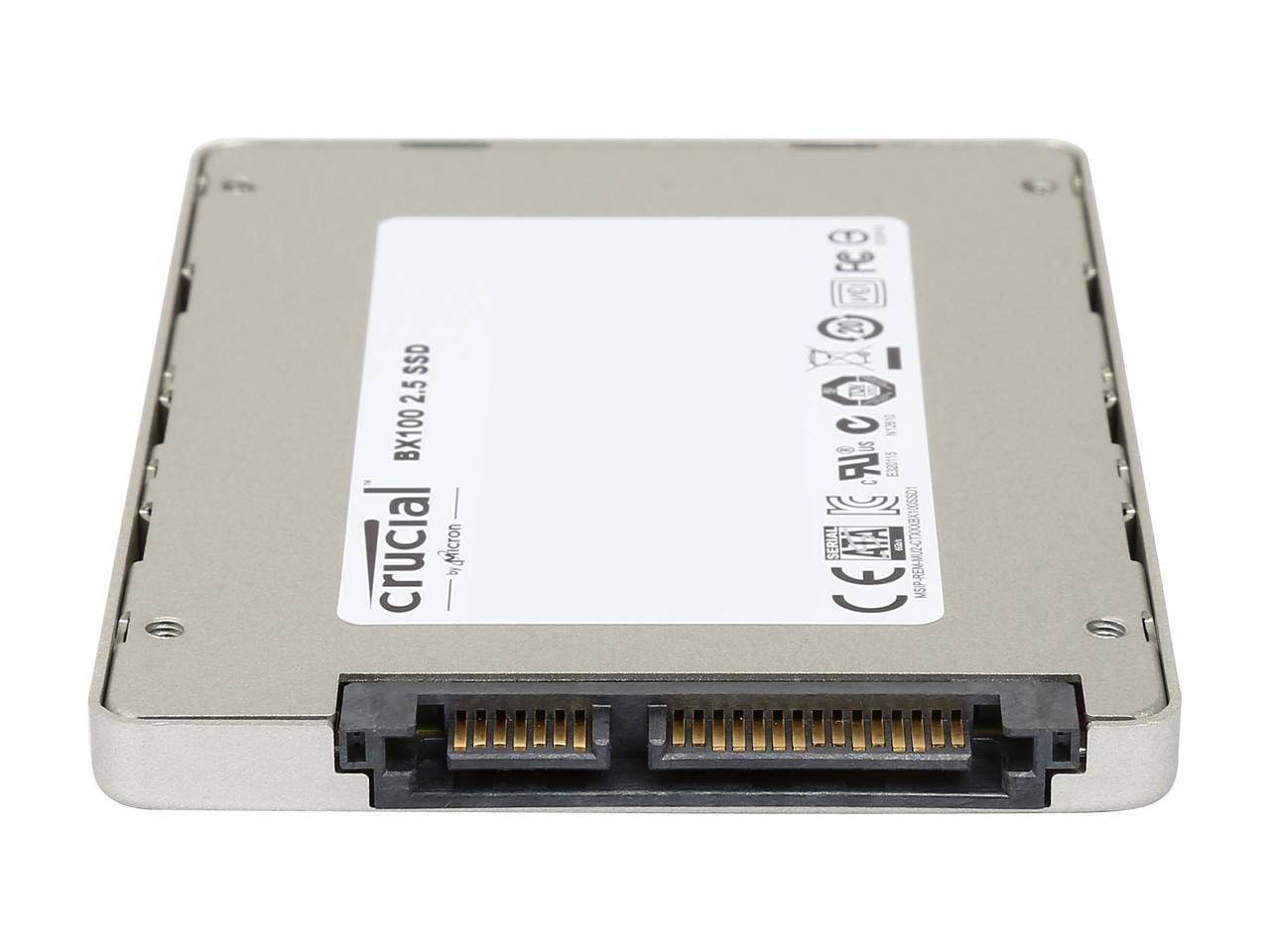 Crucial BX100 500GB SATA 2.5 inch Internal Solid State Drive (SSD) CT500BX100SSD1