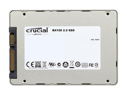 Crucial BX100 500GB SATA 2.5 inch Internal Solid State Drive (SSD) CT500BX100SSD1