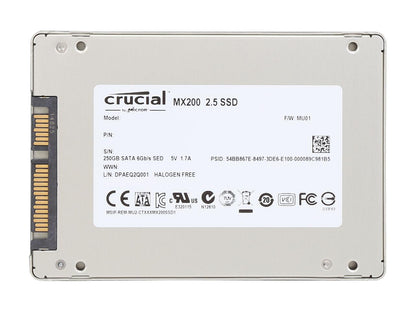Crucial MX200 2.5" 250GB SATA III MLC Internal Solid State Drive (SSD) CT250MX200SSD1