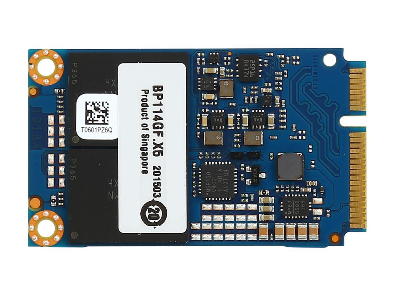 Crucial MX200 mSATA 250GB SATA 6Gbps (SATA III) Micron 16nm MLC NAND Internal Solid State Drive (SSD) CT250MX200SSD3