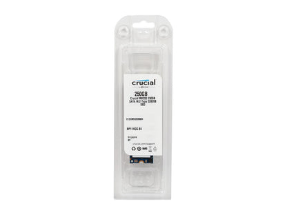Crucial MX200 M.2 Type 2280SS (Single Sided) 250GB SATA 6Gbps (SATA III) Micron 16nm MLC NAND Internal Solid State Drive (SSD) CT250MX200SSD4