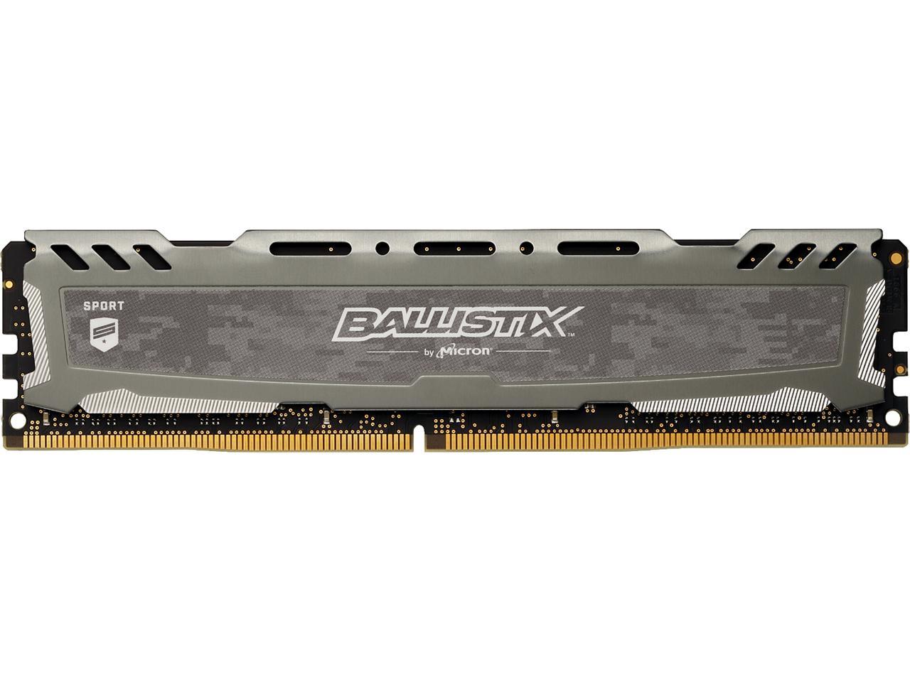 Ballistix Sport LT 4GB 288-Pin DDR4 SDRAM DDR4 2400 (PC4 19200) Memory Model BLS4G4D240FSB