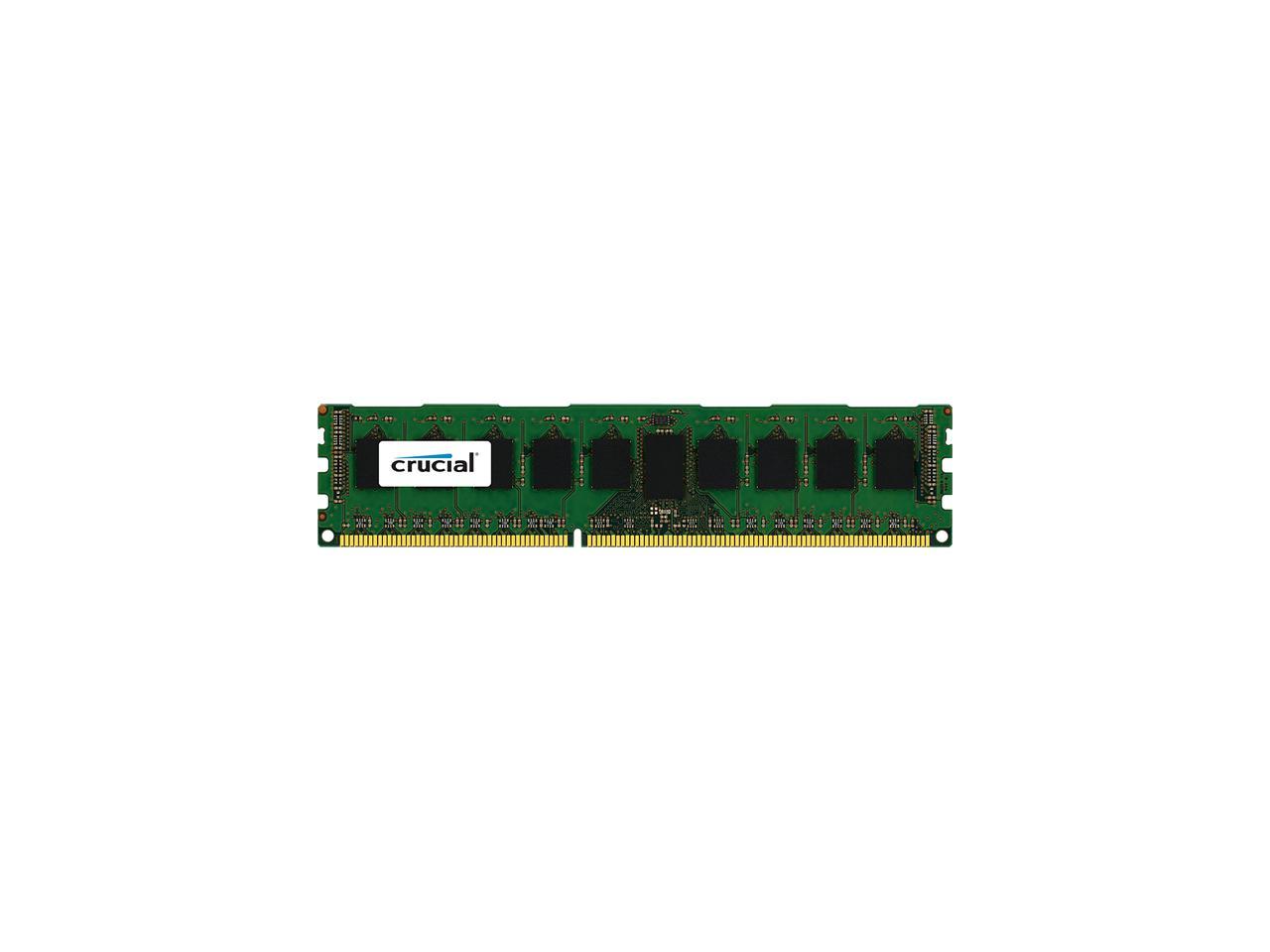 Crucial 4GB 240-Pin DDR3 SDRAM ECC DDR3 1866 (PC3 14900) Server Memory Model CT51272BA186DJ