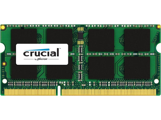 Crucial 8GB DDR3L 1866 (PC3L 14900) Unbuffered Memory for Mac Model CT8G3S186DM