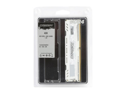 Ballistix Sport LT 4GB 288-Pin DDR4 SDRAM DDR4 2400 (PC4 19200) Desktop Memory