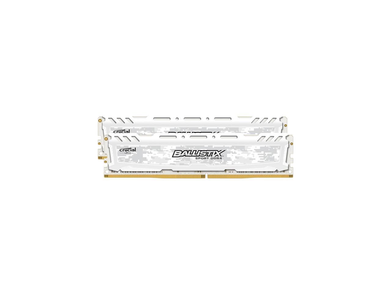 Ballistix Sport LT 8GB (2 x 4GB) 288-Pin DDR4 SDRAM DDR4 2400 (PC4 19200) Desktop Memory Model BLS2K4G4D240FSC