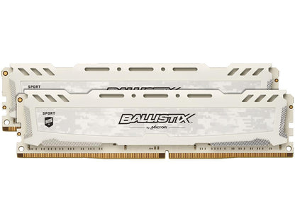 Ballistix Sport LT 8GB (2 x 4GB) 288-Pin DDR4 SDRAM DDR4 2400 (PC4 19200) Desktop Memory Model BLS2K4G4D240FSC