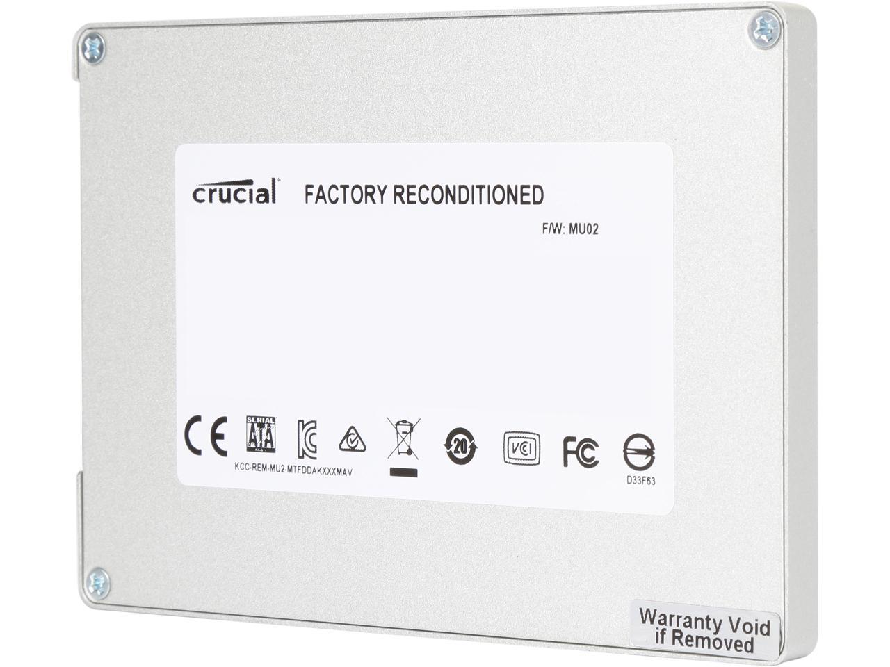 Crucial MX100 2.5" 512GB SATA III MLC Internal Solid State Drive (SSD) CT512MX100SSD1