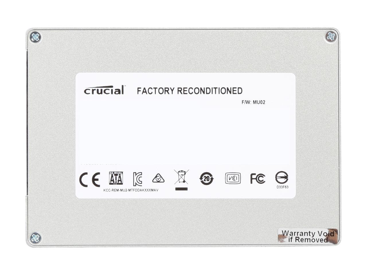 Crucial MX100 2.5" 512GB SATA III MLC Internal Solid State Drive (SSD) CT512MX100SSD1