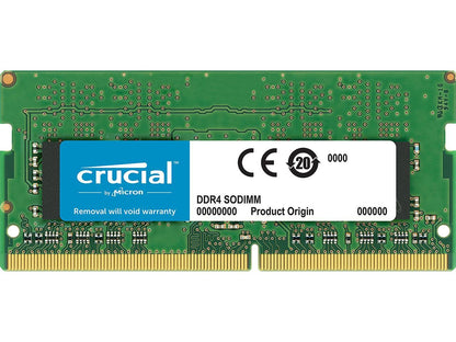 Crucial 8GB Single DDR4 2400 MT/s (PC4-19200) SR x8 SODIMM 260-Pin for Mac - CT8G4S24AM