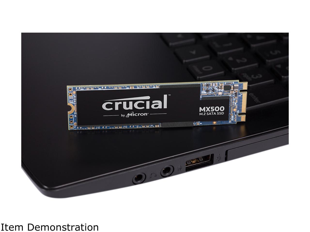 Crucial MX500 500GB 3D NAND SATA M.2 (2280SS) Internal SSD, up to 560 MB/s - CT500MX500SSD4