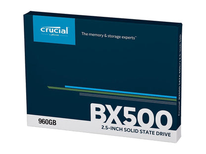 Crucial BX500 2.5" 960GB SATA III 3D NAND Internal Solid State Drive (SSD) CT960BX500SSD1
