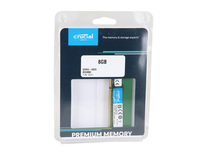 Crucial 8GB 288-Pin DDR4 SDRAM ECC Registered DDR4 2933 (PC4 23400) Server Memory Model CT8G4RFS8293