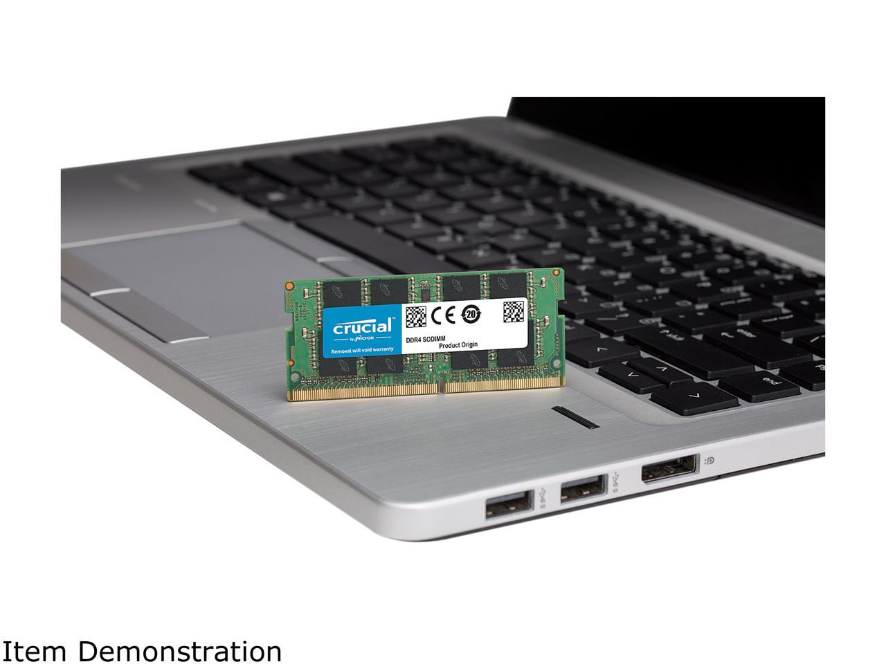 Crucial 4GB 260-Pin DDR4 SO-DIMM DDR4 3200 (PC4 25600) Laptop Memory Model CT4G4SFS632A