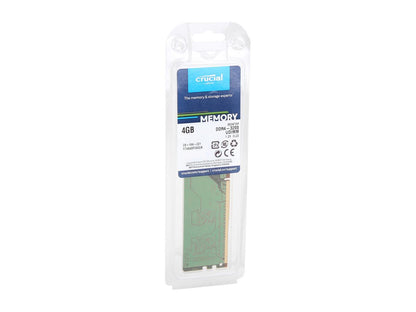 Crucial 4GB 288-Pin DDR4 SDRAM DDR4 3200 (PC4 25600) Desktop Memory Model CT4G4DFS632A