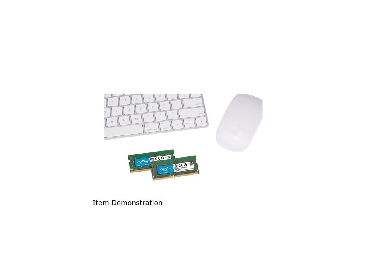 Crucial 16GB Kit (8GBx2) DDR4 2666 MT/s (PC4-21300) CL19 SR x8 SODIMM 260-Pin for Mac - CT2K8G4S266M
