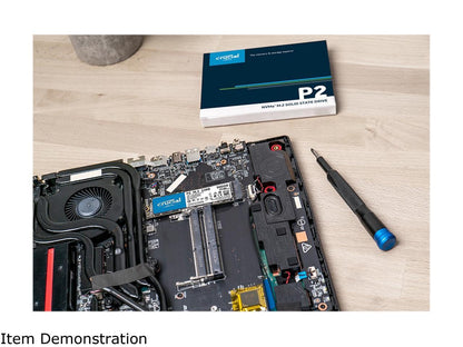 Crucial P2 500GB 3D NAND NVMe PCIe M.2 SSD Up to 2300 MB/s - CT500P2SSD8