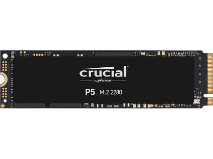 Crucial P5 500GB 3D NAND NVMe Internal SSD, up to 3400 MB/s - CT500P5SSD8
