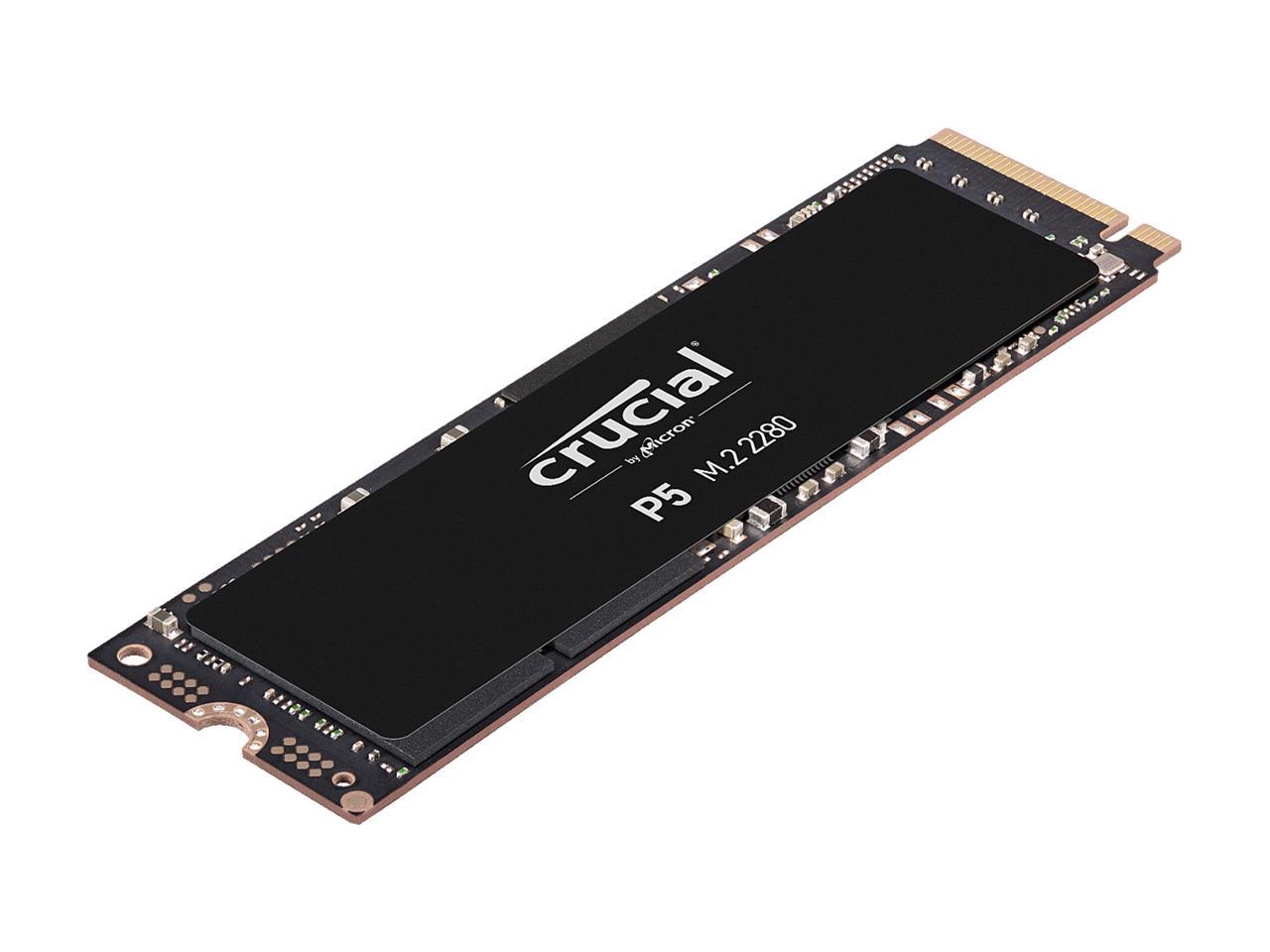 Crucial P5 500GB 3D NAND NVMe Internal SSD, up to 3400 MB/s - CT500P5SSD8
