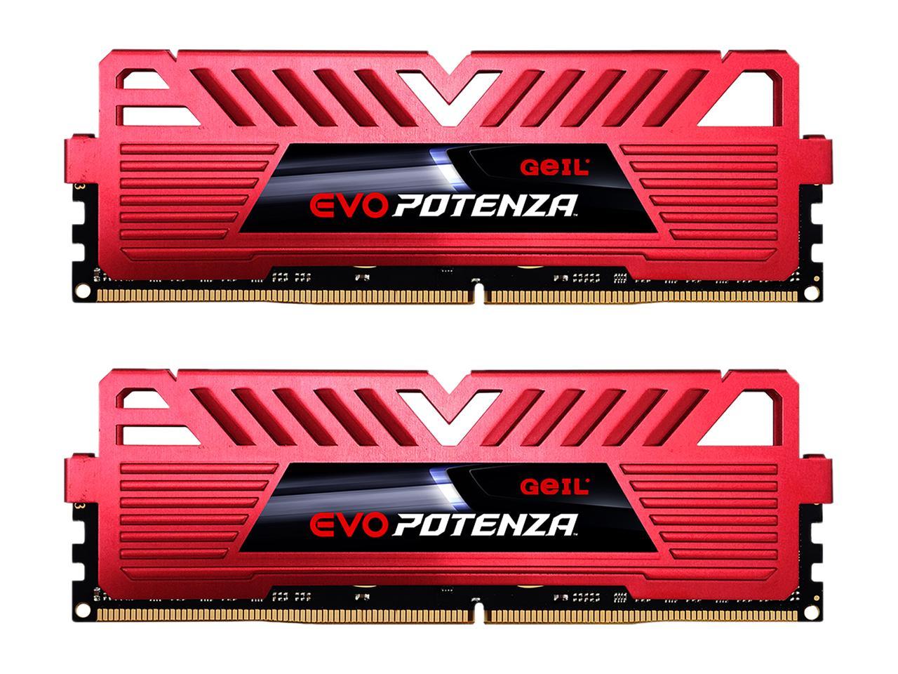 GeIL EVO POTENZA AMD 16GB (2 x 8GB) 288-Pin DDR4 SDRAM DDR4 3600 (PC4 28800) Desktop Memory Model GAPR416GB3600C18ADC