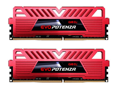 GeIL EVO POTENZA AMD 16GB (2 x 8GB) 288-Pin DDR4 SDRAM DDR4 3600 (PC4 28800) Desktop Memory Model GAPR416GB3600C18ADC