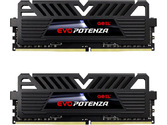 GeIL EVO POTENZA AMD 16GB (2 x 8GB) 288-Pin DDR4 SDRAM DDR4 3200 (PC4 25600) Intel XMP 2.0 Desktop Memory Model GAPB416GB3200C16ADC