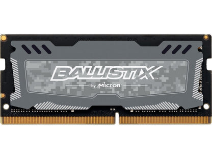 Crucial Ballistix Sport LT 2666 MHz DDR4 DRAM Laptop Gaming Memory Single 16GB CL16 BLS16G4S26BFSD (Gray)