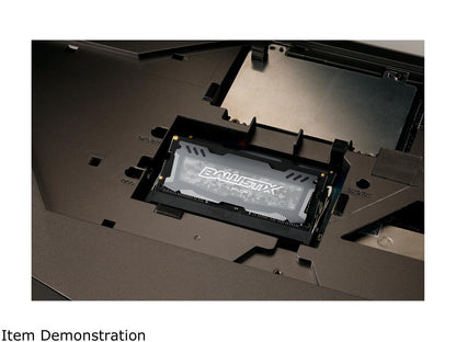 Crucial Ballistix Sport LT 2666 MHz DDR4 DRAM Laptop Gaming Memory Single 16GB CL16 BLS16G4S26BFSD (Gray)