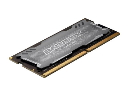 Crucial Ballistix Sport LT 2666 MHz DDR4 DRAM Laptop Gaming Memory Kit 32GB (16GBx2) CL16 BLS2K16G4S26BFSD (Gray)
