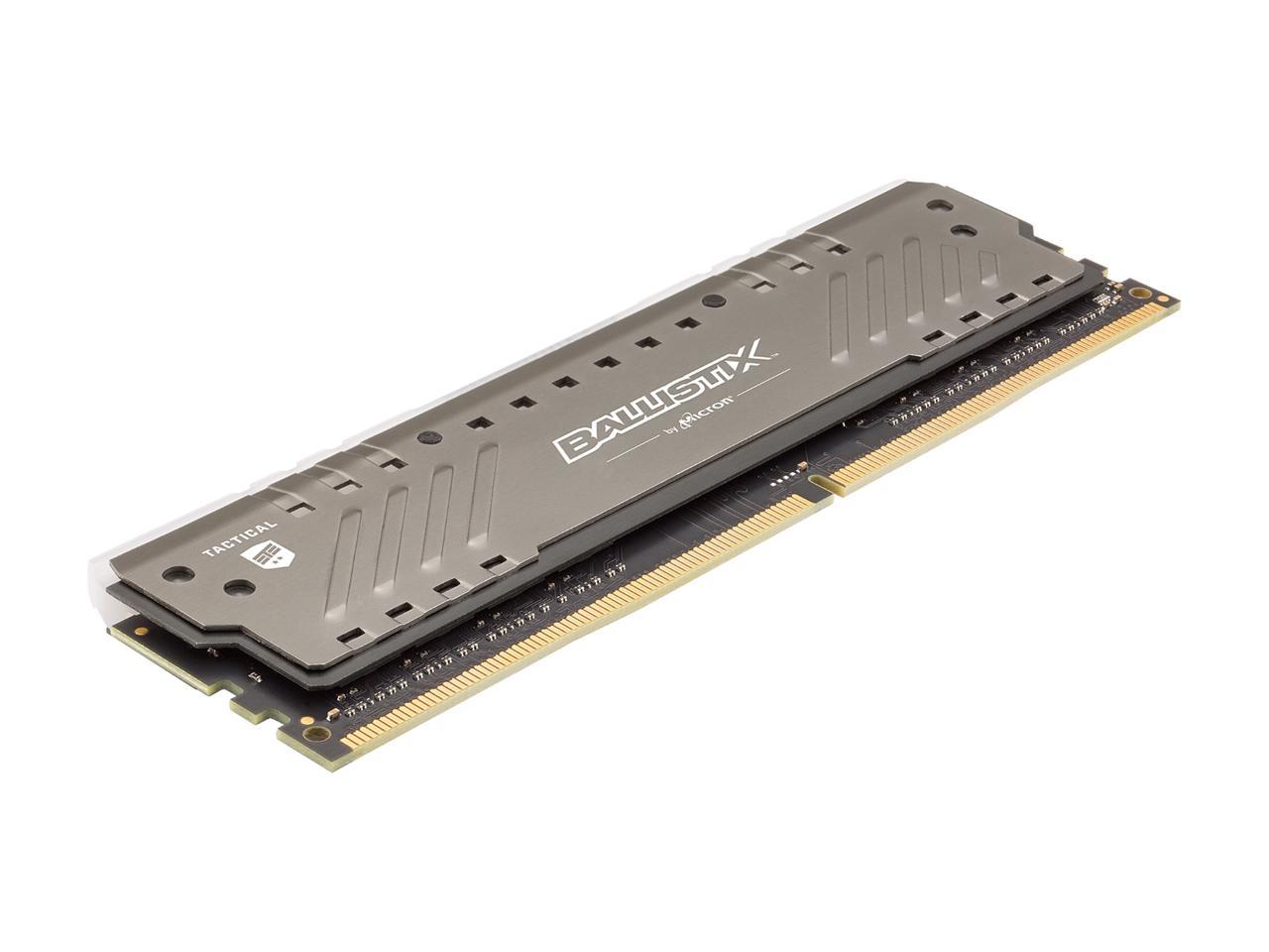 Crucial Ballistix Tactical Tracer RGB 2666 MHz DDR4 DRAM Desktop Gaming Memory Single 8GB CL16 BLT8G4D26BFT4K