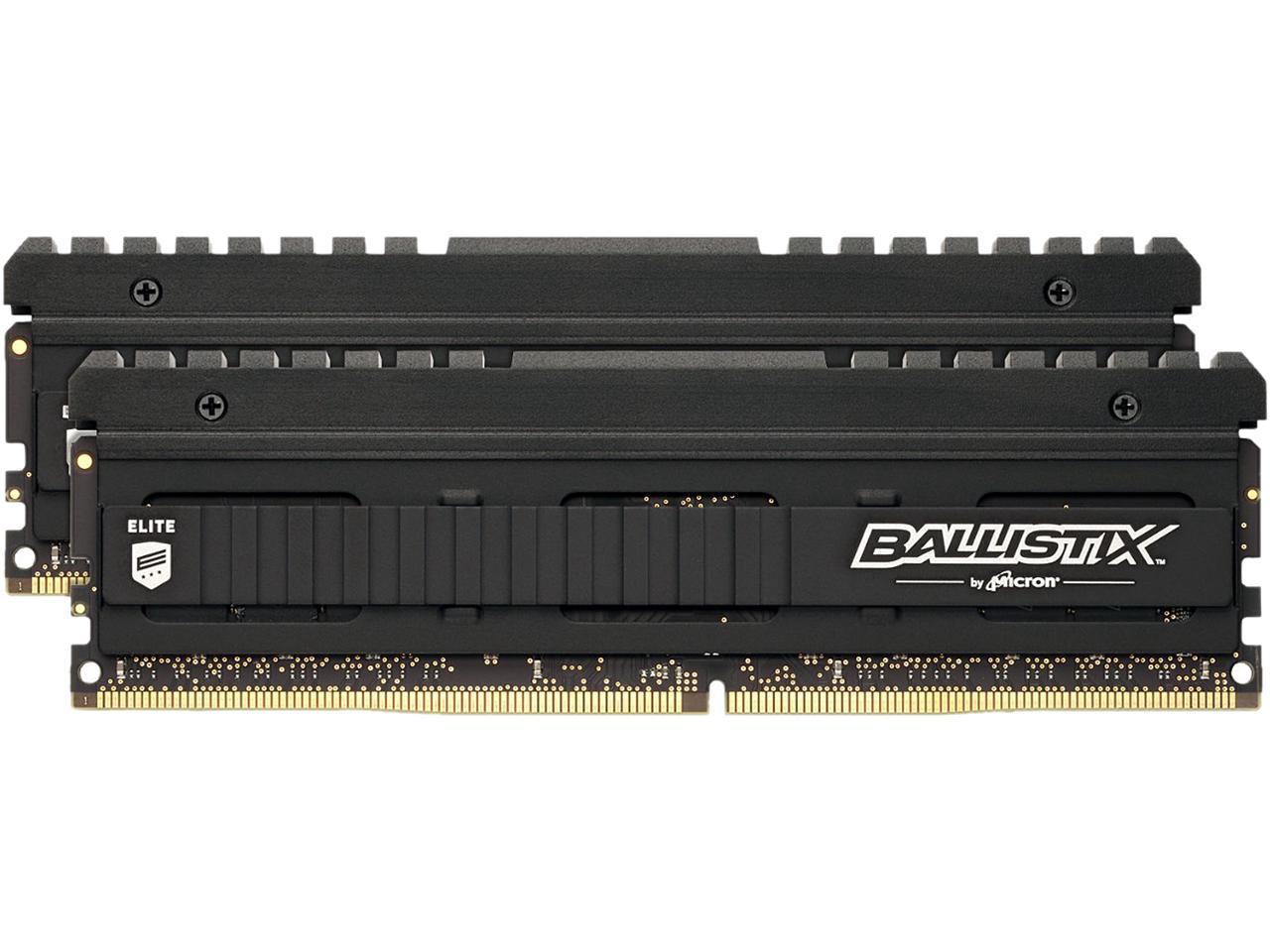 Crucial Ballistix Elite 4000 MHz DDR4 DRAM Desktop Gaming Memory Kit 16GB (8GBx2) CL18 BLE2K8G4D40BEEAK