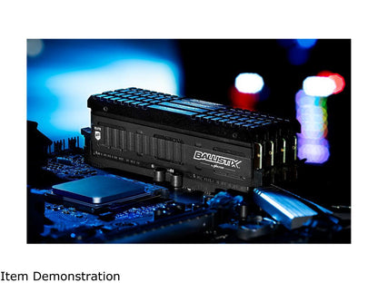 Crucial Ballistix Elite 4000 MHz DDR4 DRAM Desktop Gaming Memory Kit 32GB (8GBx4) CL18 BLE4K8G4D40BEEAK