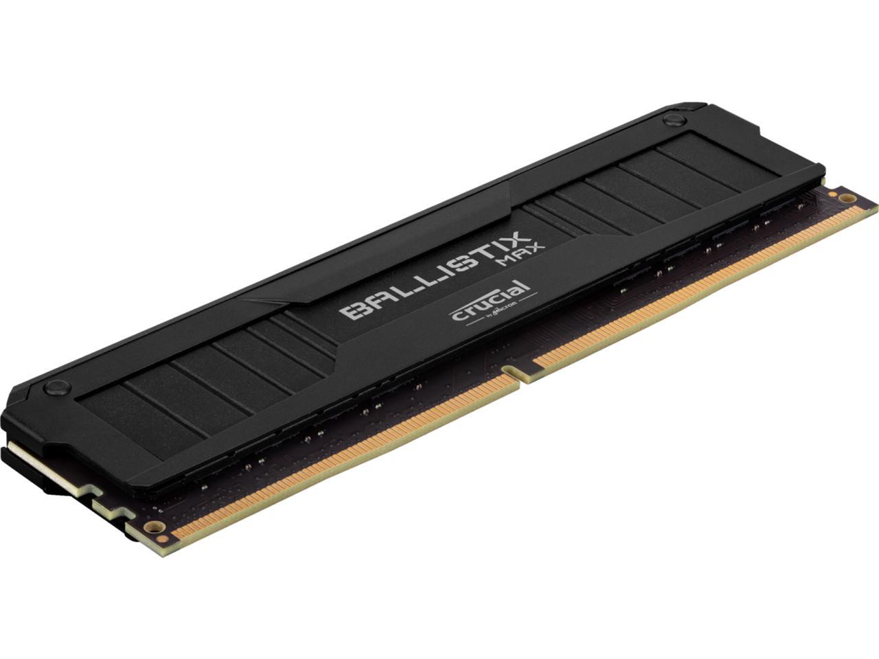 Crucial Ballistix MAX 16GB (2 x 8GB) 288-Pin DDR4 SDRAM DDR4 4000 (PC4 32000) Desktop Memory Model BLM2K8G40C18U4B