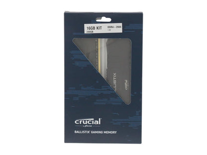 Crucial Ballistix 16GB (2 x 8GB) 288-Pin DDR4 SDRAM DDR4 2666 (PC4 21300) Desktop Memory Model BL2K8G26C16U4B