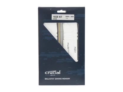 Crucial Ballistix 16GB (2 x 8GB) 288-Pin DDR4 SDRAM DDR4 3600 (PC4 28800) Intel XMP 2.0 Desktop Memory Model BL2K8G36C16U4W