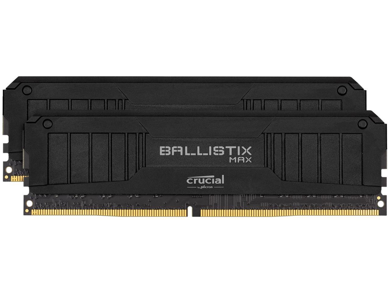 Crucial Ballistix MAX 16GB (2 x 8GB) 288-Pin DDR4 SDRAM DDR4 5100 Desktop Memory Model BLM2K8G51C19U4B