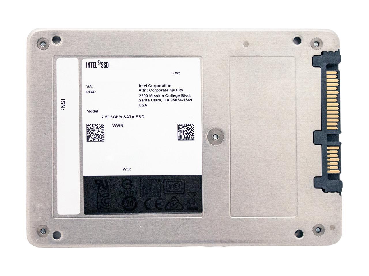 Intel 545s 2.5" 256GB SATA III 64-Layer 3D NAND TLC Internal Solid State Drive (SSD) SSDSC2KW256G8X1